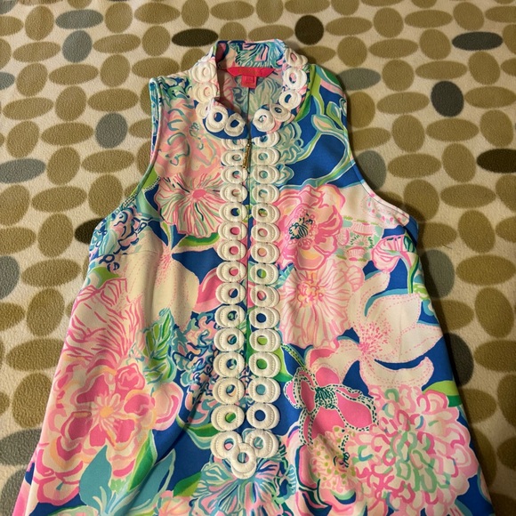 Lilly Pulitzer Peony For Your Thoughts Jane Shift Dress size 2 - Picture 7 of 9